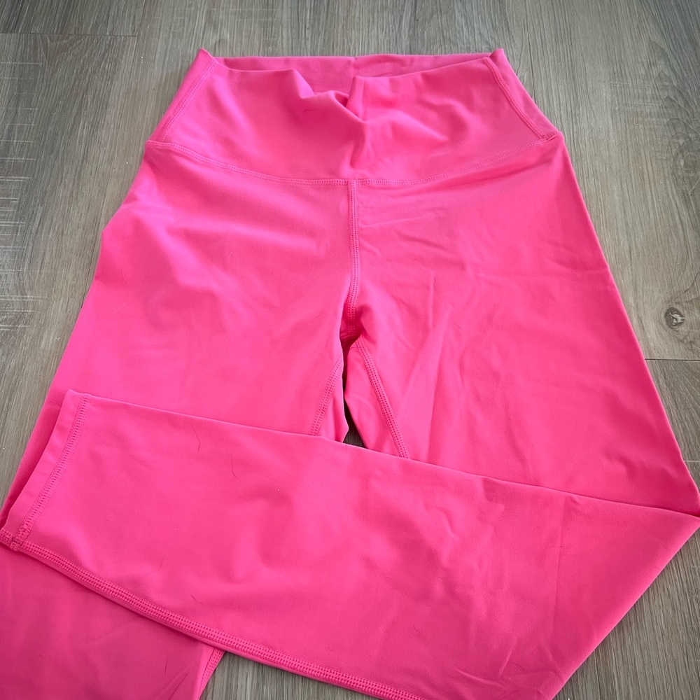 Hot pink leggings workout pants